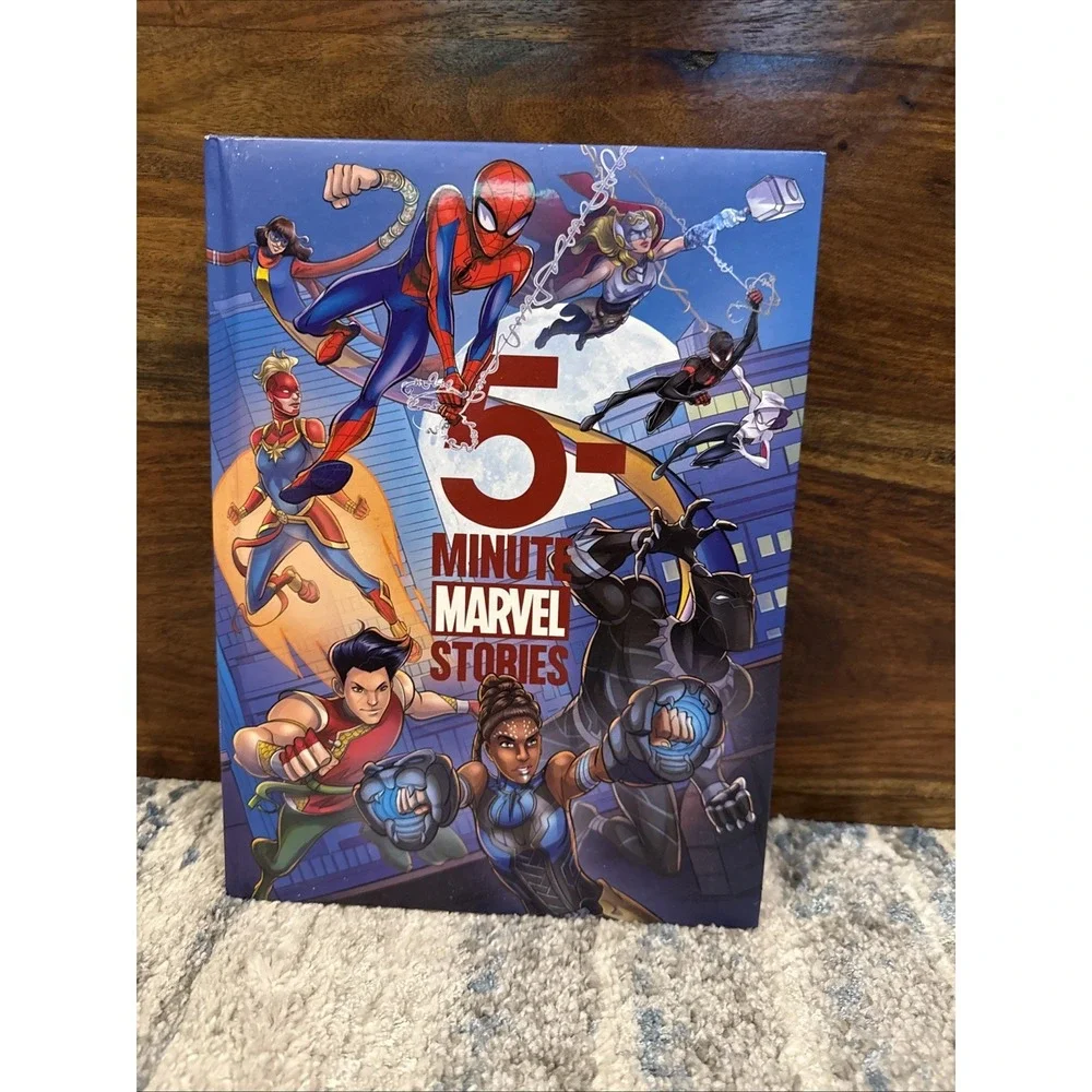 5-Minute Marvel Stories (5-Minute Stories) by Marvel Press Book Group [Hardback]